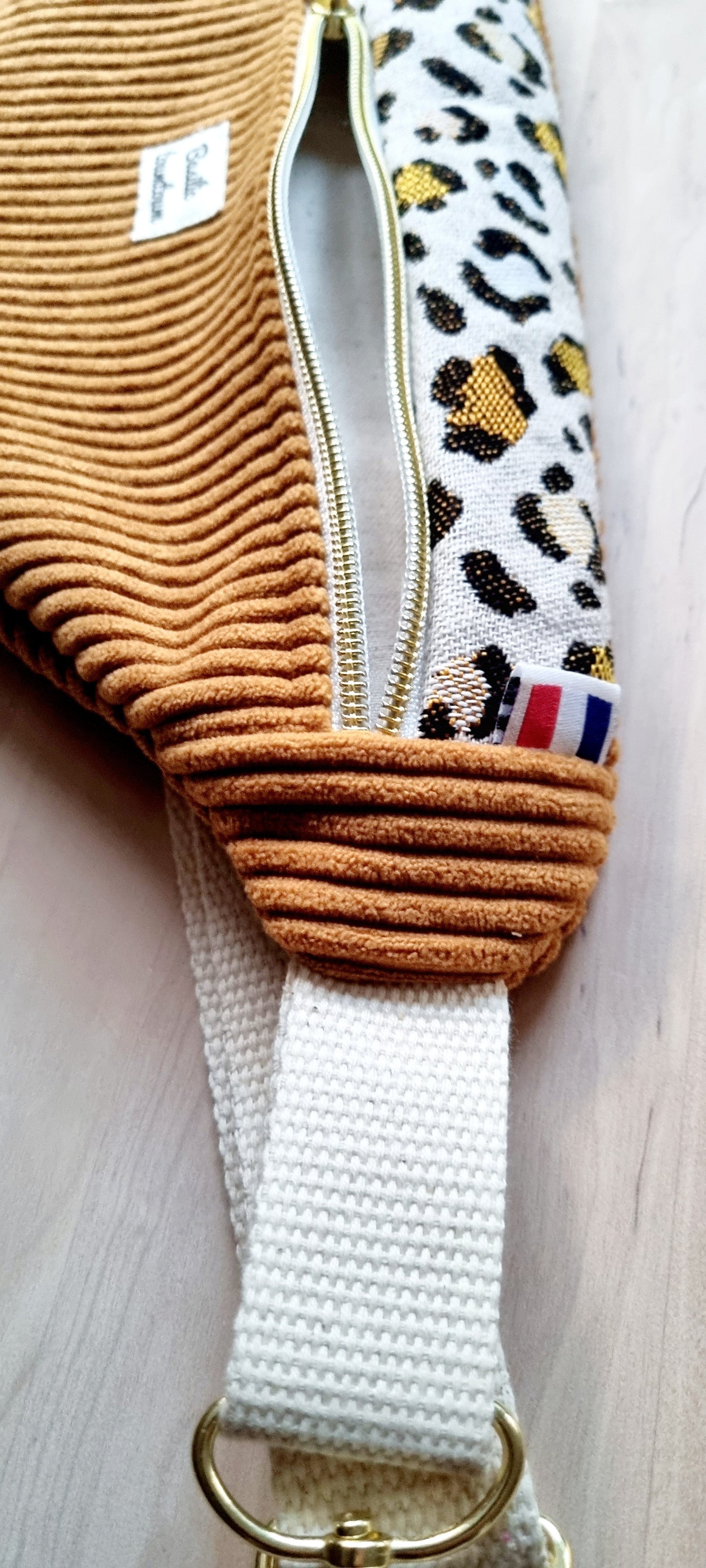 Banane leopard / velours côtelé-édition limité.