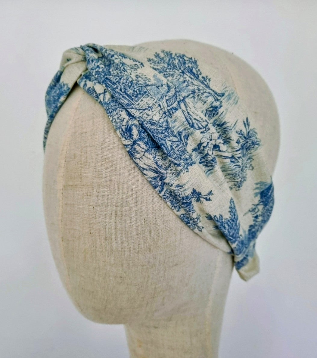 Bandeau Toile de Jouy