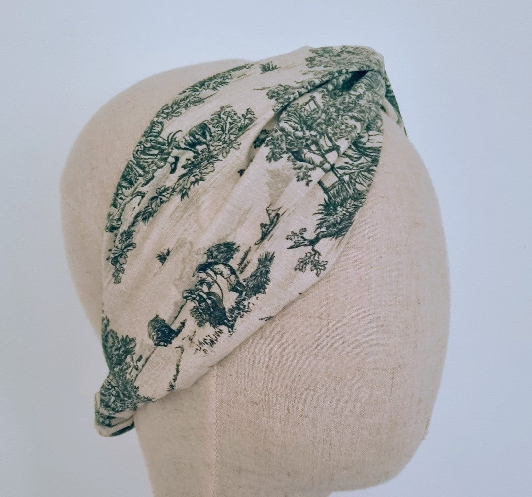 Bandeau Toile de Jouy
