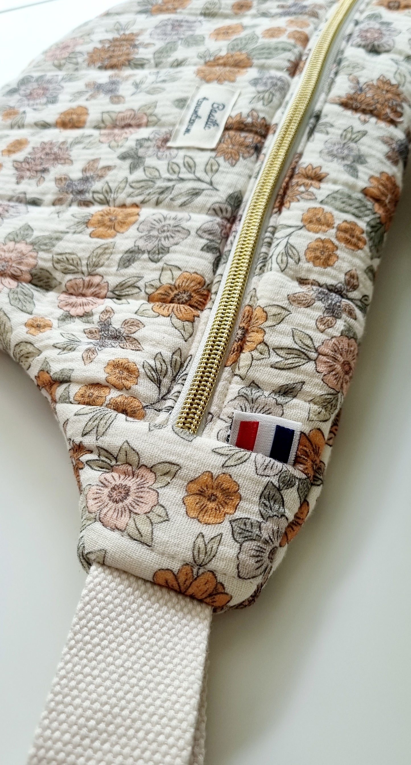 Banane fleuri matelassé- édition limité